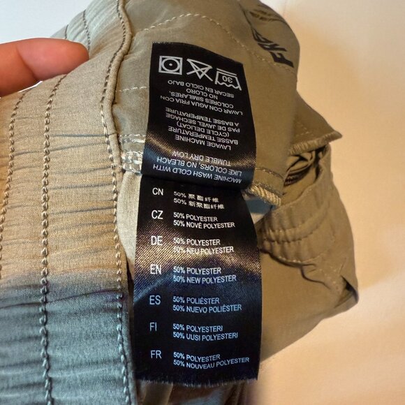 Kuhl Women L Freeflex Pant Stretch Adjustable Waist Softshell Beige Pocket Ankle - Picture 6 of 10